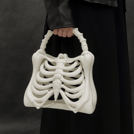 Skeleton Ribcage Handbag