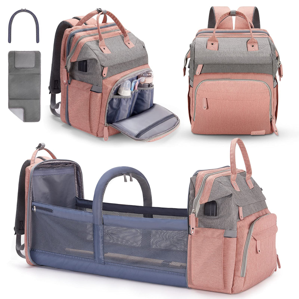 Diaper Bag Backpack,Baby Diaper Bags, Baby Shower Gifts, Multifunctional diaper backpack Large Capacity