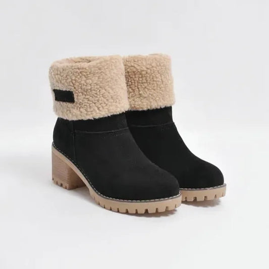 š„Last Day 50% OFF -Women's Soft Waterproof Wool Lining Boots
