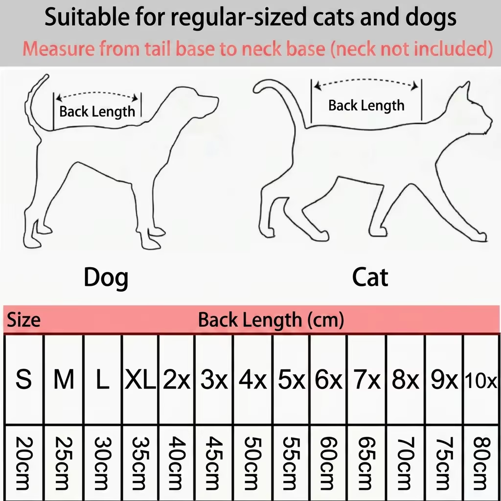 50%off- Pet Tattoo-Print Apparel — Four-Legged Suit for Cats & Dogs (Suitable for All Seasons)