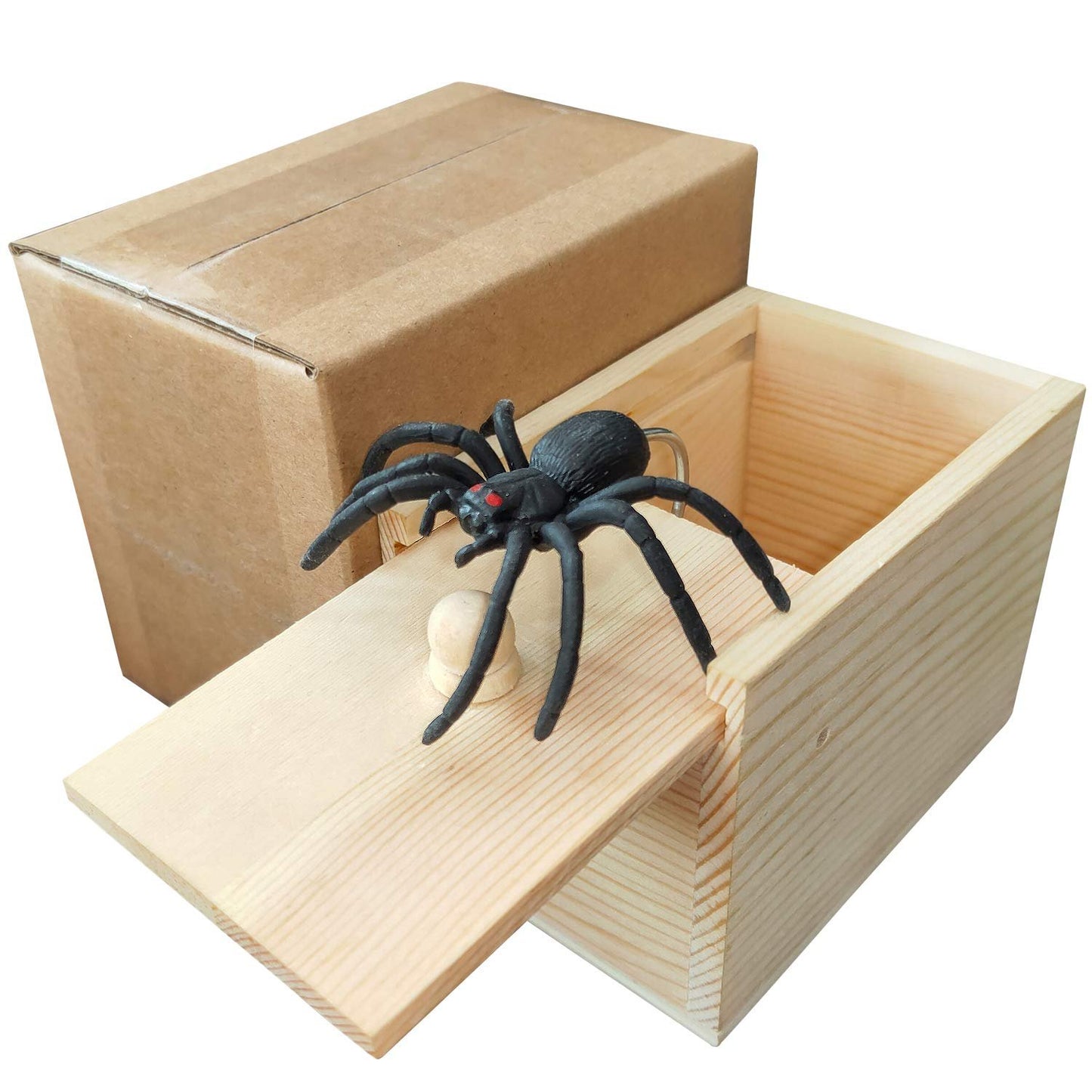 Original Spider Prank Box