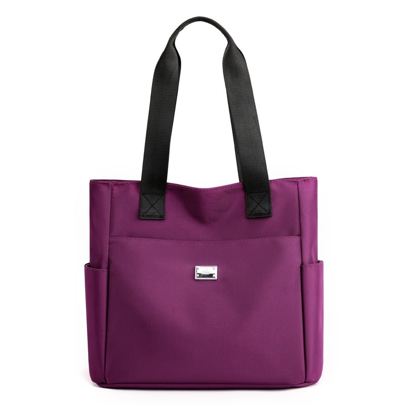 🔥2026 Large Capacity Waterproof Multi Pocket Nylon Shoulder Bag👜