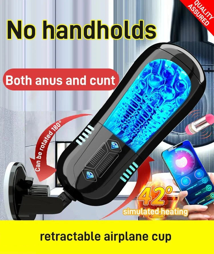 [Confidential Delivery]🔥 Neolorae Pro - Suction, Vibrating & Stroking Masturbator – 18+ Only