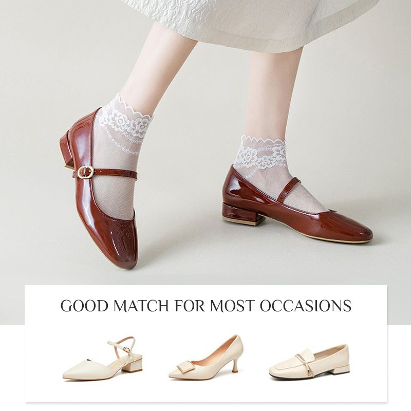 Summer Anti-slip Breathable Lace Socks