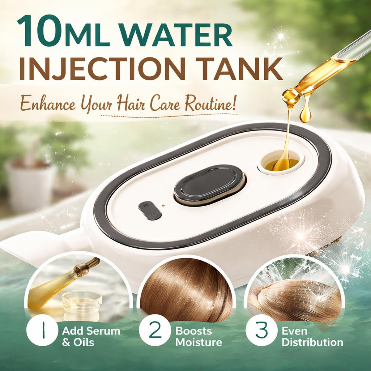 Electric spray airbag massage comb - anti-static