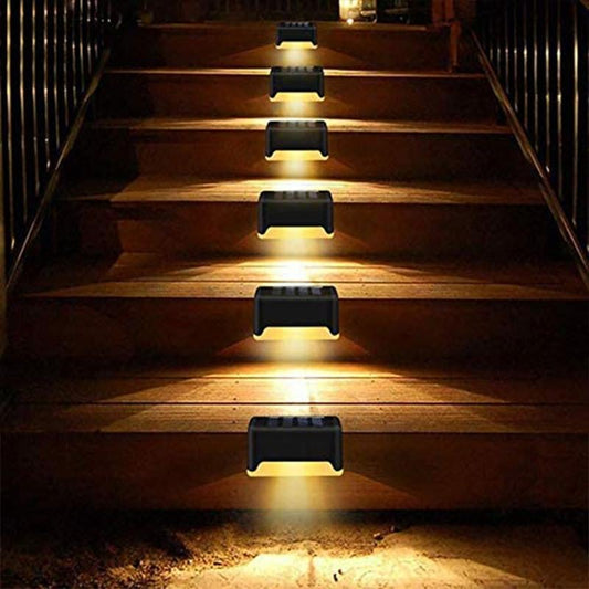 Solar Outdoor Stair Lights (4PCS-4*4.5*8CM)