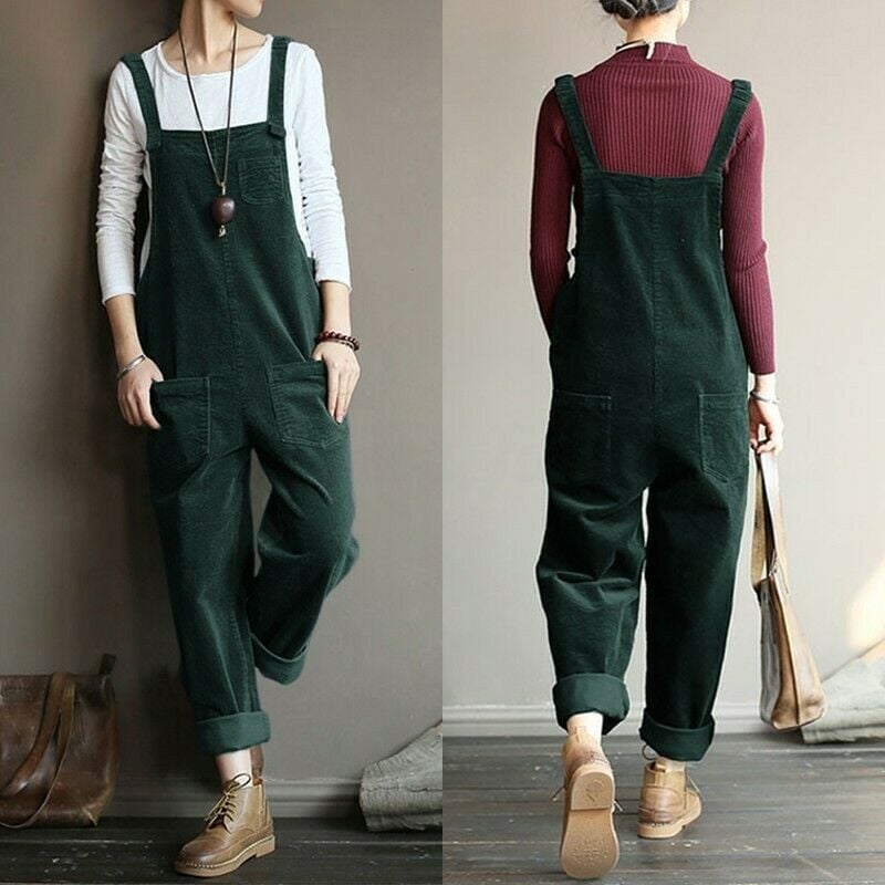 2026 NEW Wide Leg Corduroy Overalls