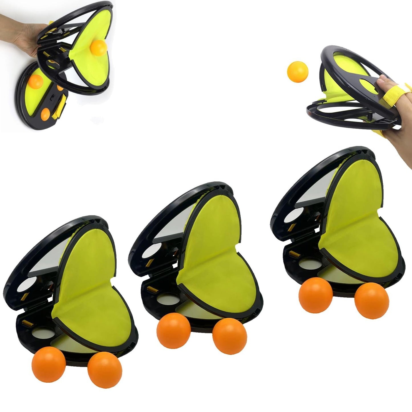 Toss and Catch Ball(Two shots, four balls)