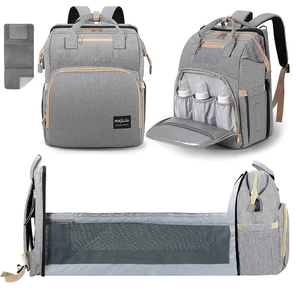 Diaper Bag Backpack,Baby Diaper Bags, Baby Shower Gifts, Multifunctional diaper backpack Large Capacity