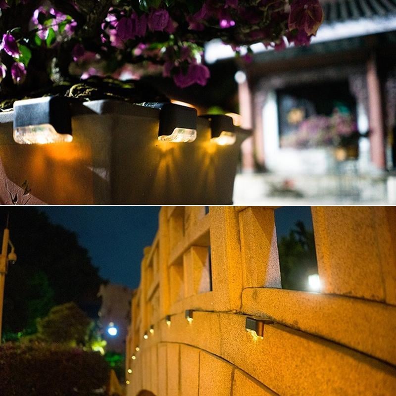 Solar Outdoor Stair Lights (4PCS-4*4.5*8CM)