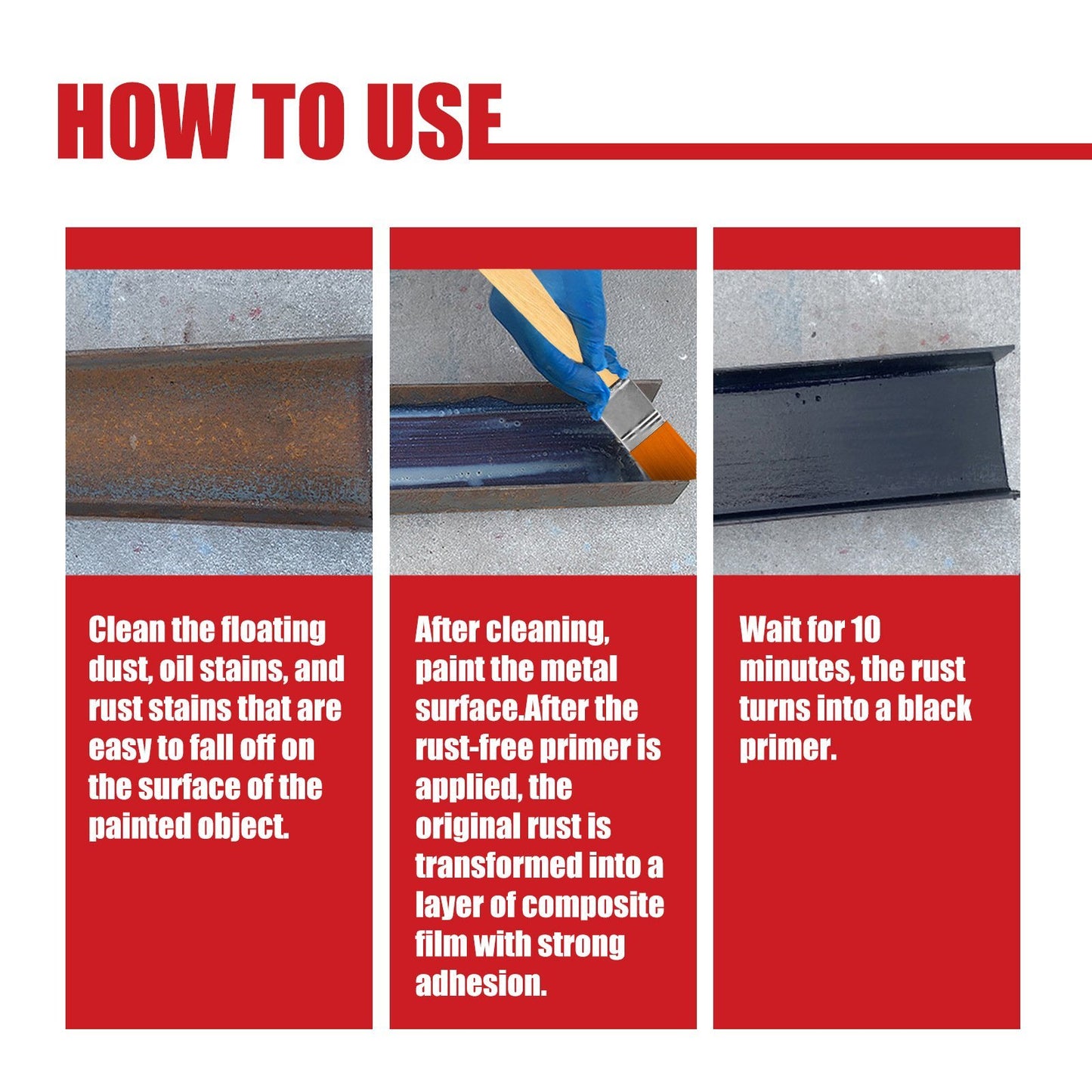 🍀Buy 3 Get 2 Free & Free Shipping🍀Water-based Metal Rust Remover n