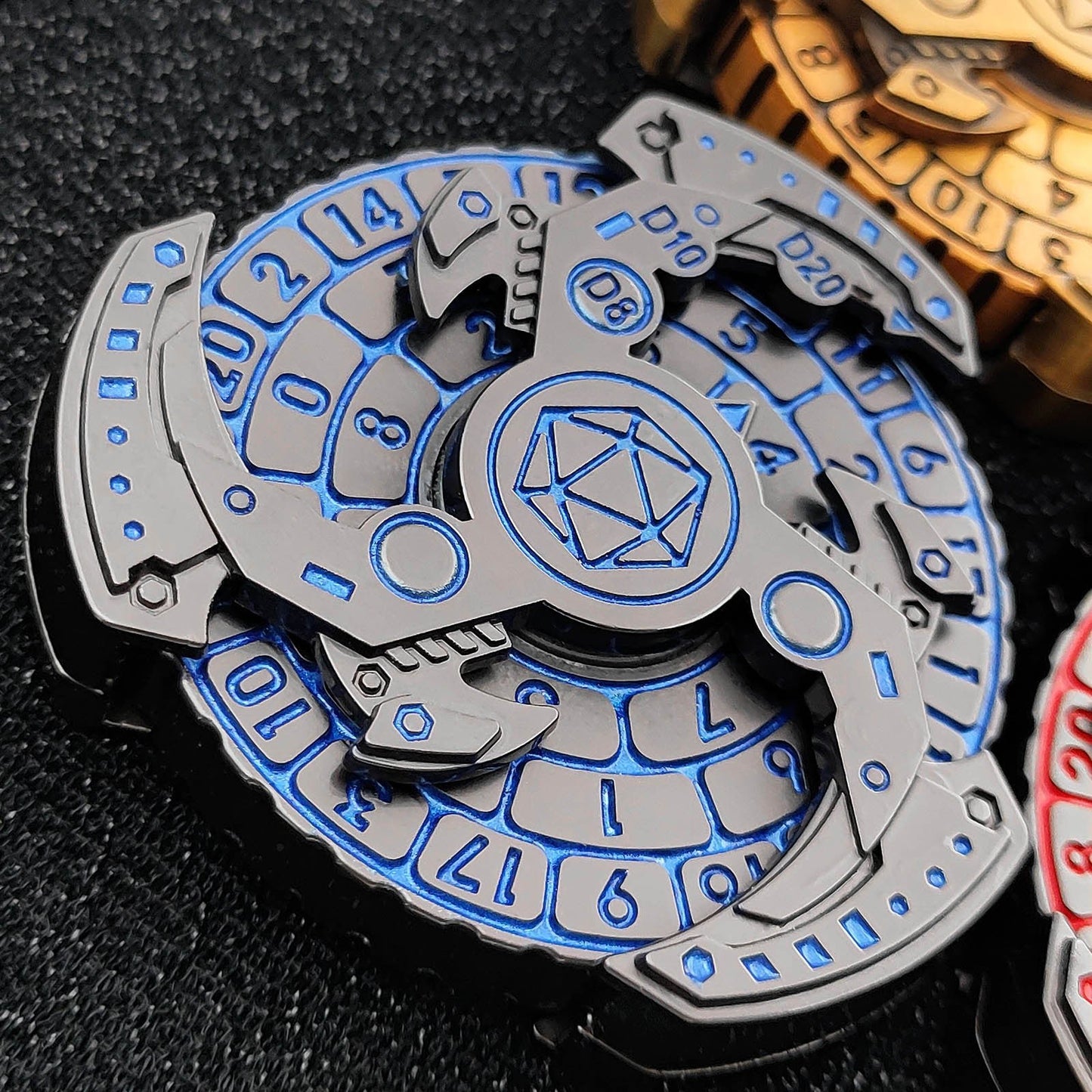 🔥🔥Metal Dice Spinner