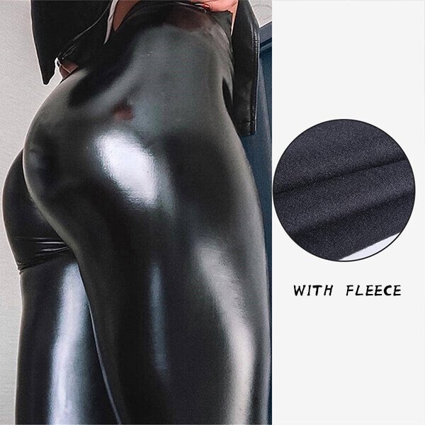 🎁New Year 2025 Sale -49%OFF🎁 S-shaped PU Leather Leggings