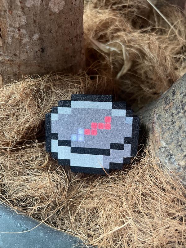Trendy Pixel Compass Toy Keychain