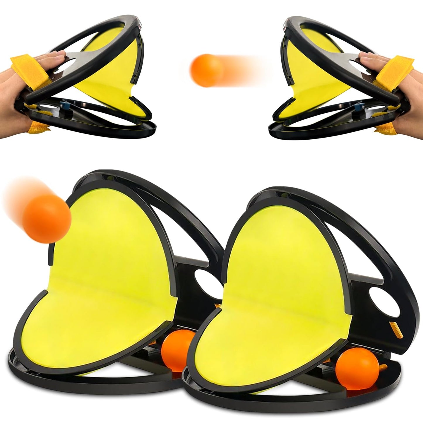 Toss and Catch Ball(Two shots, four balls)