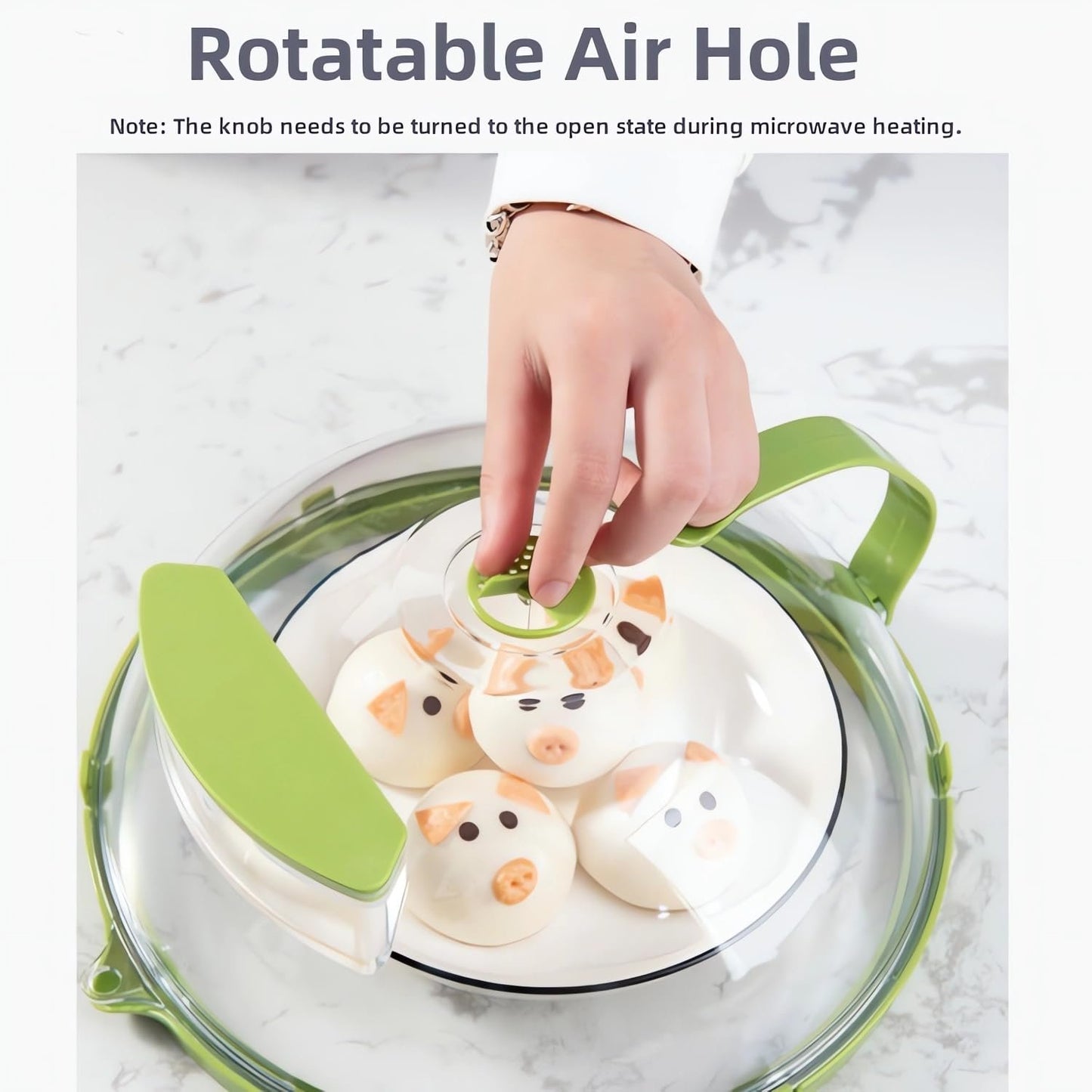 2-in-1 Microwave Steamer