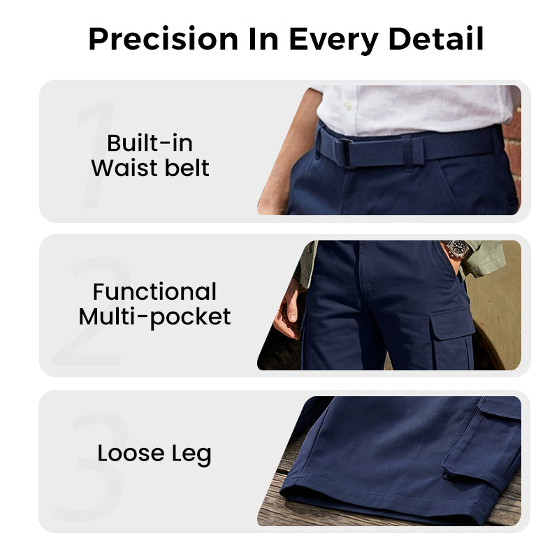 📢📢30% OFF !! ⏰Men's Classic Cargo Shorts with Pockets