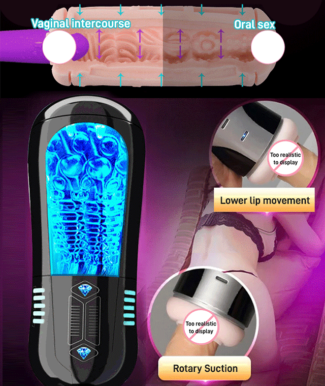 [Confidential Delivery]🔥 Neolorae Pro - Suction, Vibrating & Stroking Masturbator – 18+ Only