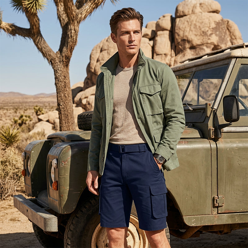 📢📢30% OFF !! ⏰Men's Classic Cargo Shorts with Pockets