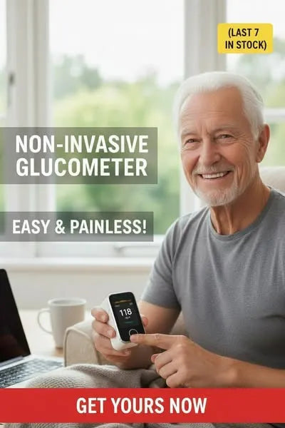 Non-Invasive Blood Glucose Monitor, 5 Second Fast Reading