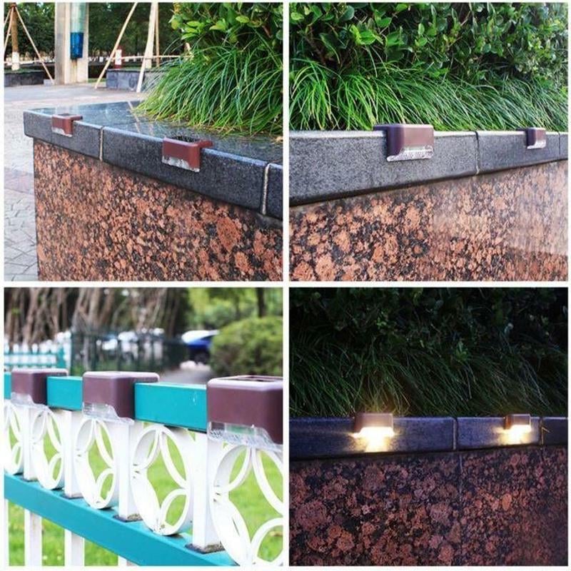 Solar Outdoor Stair Lights (4PCS-4*4.5*8CM)