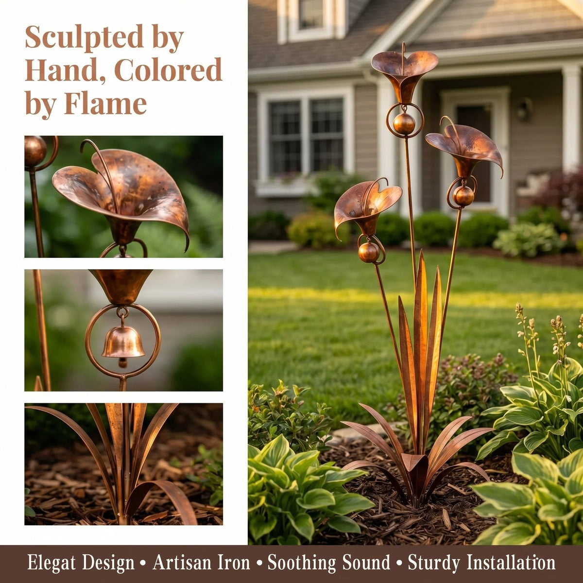 🏡Red-hot copper with bells