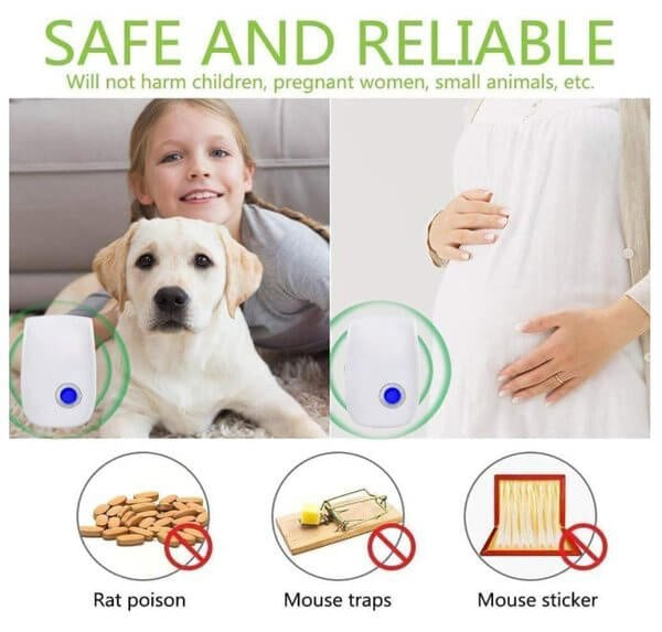 (🎁LAST DAY SALE - 60%OFF) 2026 Upgraded Pest Control Ultrasonic Repellent