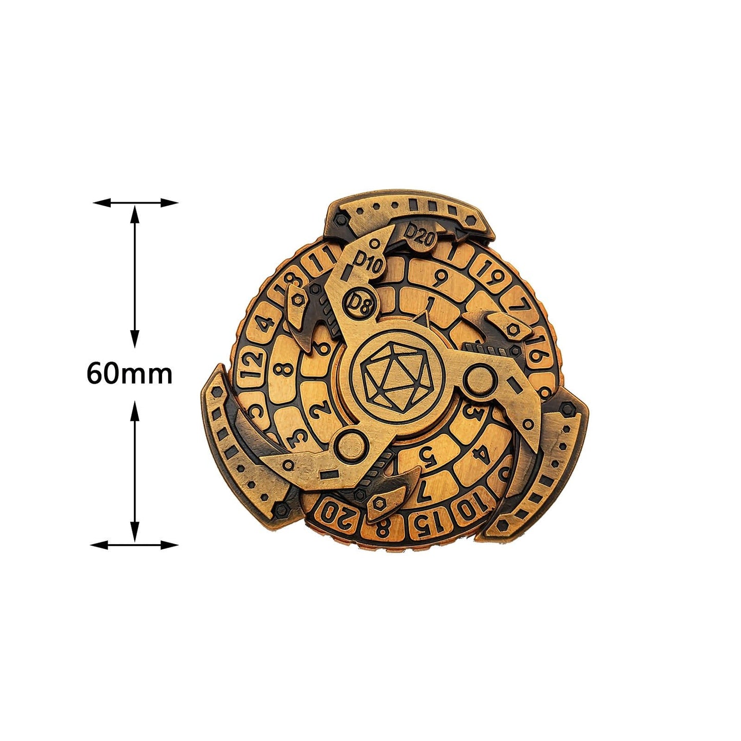 🔥🔥Metal Dice Spinner