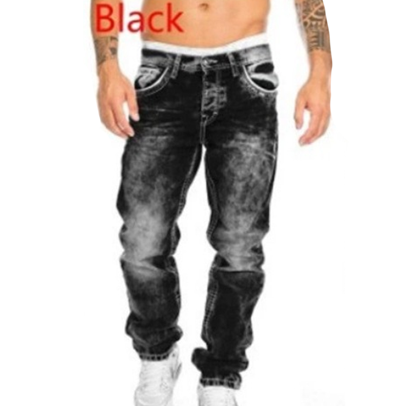 Men's Fashion Creative Stretch Denim Jeans